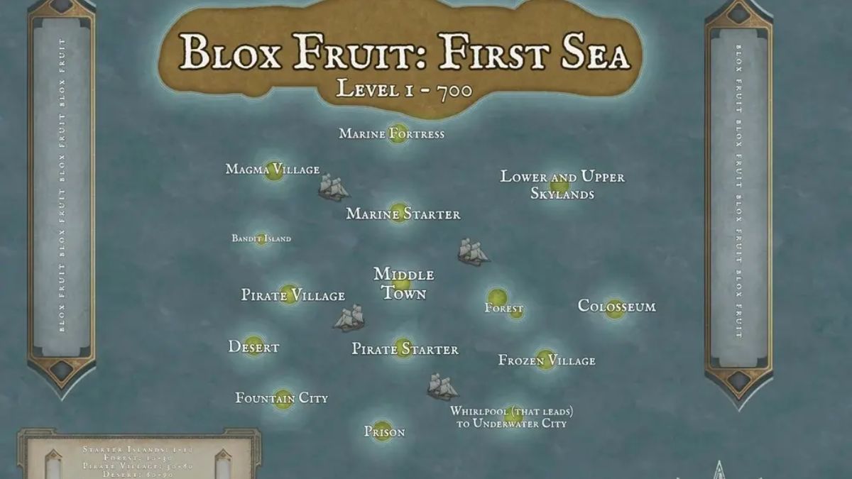 bản đồ blox fruit