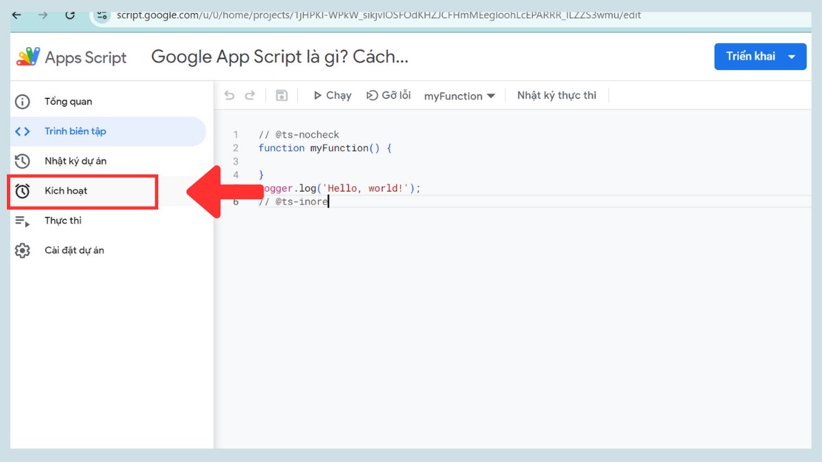 cách cài script điện thoại