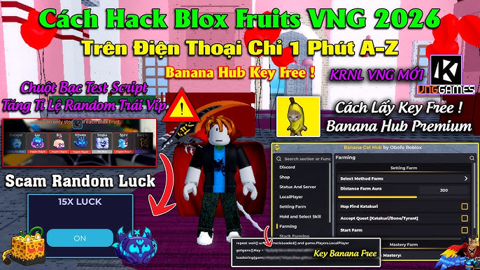 cách lấy key script blox fruit