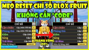 Cách Reset Chỉ Số (Stats) Blox Fruit 2026