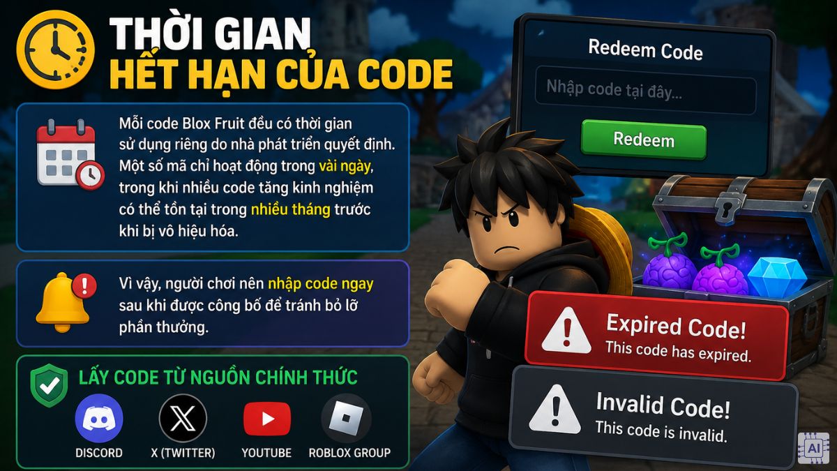 Nguồn Code Blox Fruit Chính Thức (Discord/X)