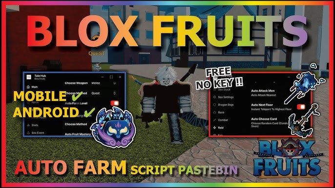 Script Auto Raid Blox Fruit Mới Nhất 2026